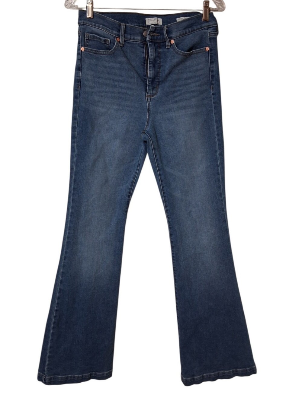 Sofia Jeans by Sofia Vergara Melisa High Rise Flare Jeans Size 8 Casual Denim